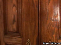 Agreeable Brown Haired Minx Beronica Rubs Box And Sucks Thick Donga