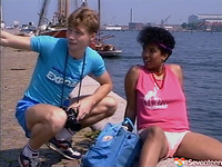 Playful Gf With Biggest Scoops Makes Boyfriend Fortunate