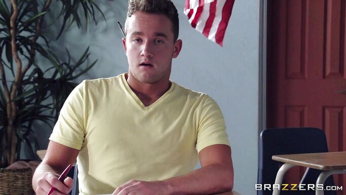 Nina Elle Gets Naughty With Van Wylde At School