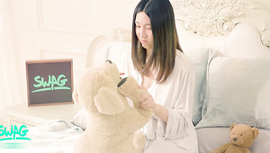 Lucky Doctor Fucks Buxom Chinese Milf And Cums On Perfect Tits