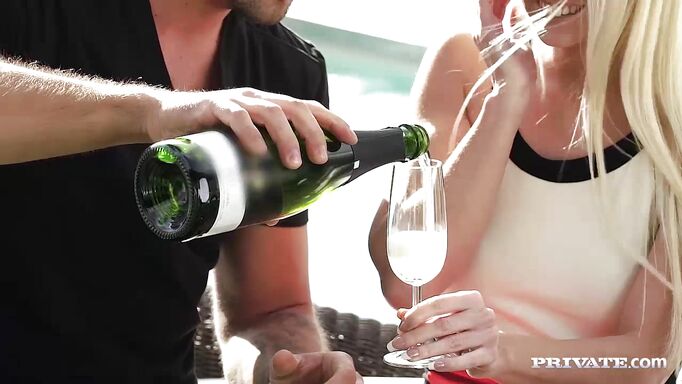 Jessie Volt Gets A Creampie And Facial In Interracial Threeway