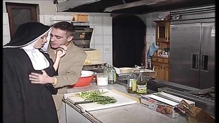 Quiet European Nun Gets Her Bootie Fucked Right And Hard