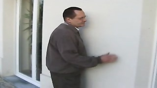 FRENCH Ancient Fellow AND Teenage  Assfuck For French Brunette