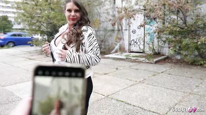 GERMAN SCOUT   Big Jugs Mature Tempting Susi