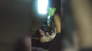 Wicked Sloppy Toppy & Hardcore Banging Part 1 Redhead Big Beautiful Woman BBC Interracial Amateur Homemade Hardcore