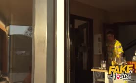 Fake Hostel   Lost Babes Are Looking For Place To Hide