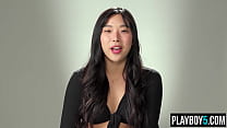 Korean Babe Elle Lee Masturbation To Full Orgasm After A Podcast