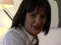 Sassy Bosomed Paige Enjoys That Palatable Fang