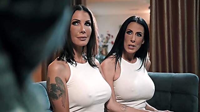 A Group Of Milfs Get Their Pussy Pounded By A Team Of Well Endowed Guys.