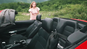 Forest Temptation: Stepsister Pays Debt With Wild Outdoor Fuck