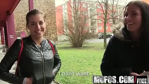 Public Flashups   Euro Beauty Showcases Her Bottom For Pay Featuring Eveline Dellai