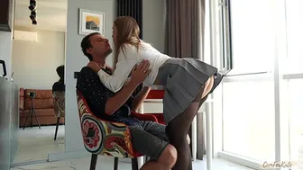 Her Anal Skills And Tight Pussy Saved Her A Place In College