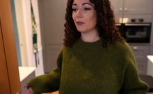 Arousing Brunette Amateur Babe With A