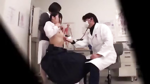 Japanese Asian Girls Sexualy Examined By Gyno Doctor