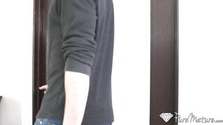 Asian American Stepma Sneaks On Bathing Person