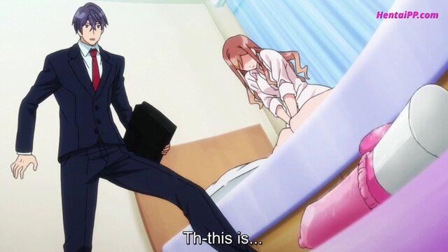 Petite Brunette Gives Sloppy Oral To Massive Member In Animated Fantasy