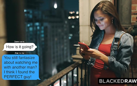 Stunning Young Babe Zoe Bloom Cheating On Her Man With BBC