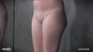 Two Big Boobed Babes Are Getting Tied And Spanked In The Basement