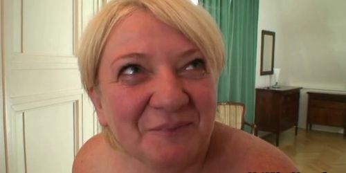 MYWIFESMOM   Granny Jumps On Son In Laws Cock