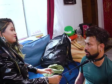 Hindi Submissive Pair Submits To Desi Domination & BDSM Session In Session Video