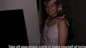 Big Boobed Teen Came To Her New Friend For One Night Stand