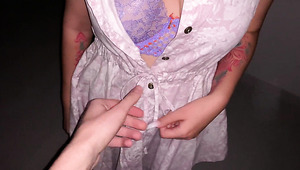 Big Boobed Teen Came To Her New Friend For One Night Stand