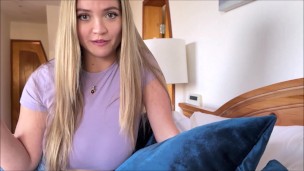 Sharing The Bed With Big Titty Roommate   Angie Faith   Perfect Girlfriend   Alex Adams