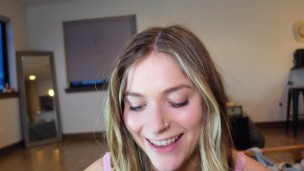Roommate Sucks My Cock To Get Over Her Ex