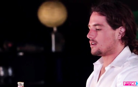 Young Whore Gives A Lovely Blowjob Before Ramming In A Bar