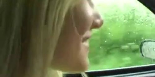 In Car Masturbation