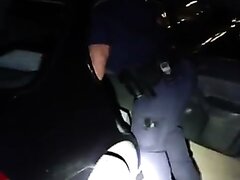 Muscular Cop Reps A Car