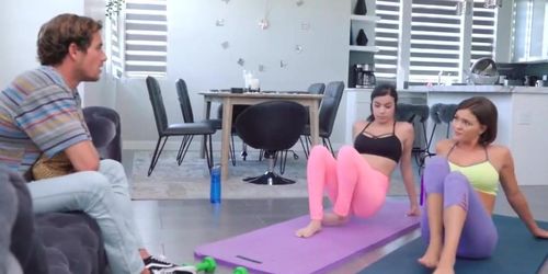 Are You Serious Mom?   Yoga Step Mom Fucks My Boyfriend And I Join Indian German European Big Dick