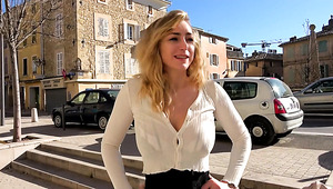 Busty French Blonde Elisa Calvi Big Natural Tits Cowgirl POV Sex