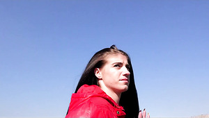 Scouting A Nice Skinny Girl Lana Lenani To See If She Can Cut It In Porn
