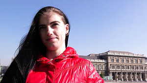 Scouting A Nice Skinny Girl Lana Lenani To See If She Can Cut It In Porn
