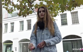 German Teen Picked Up On The Street And Banged Indoors