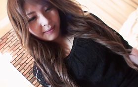 Busty Japanese Bruntte Gets Fucked And Filled With Cum