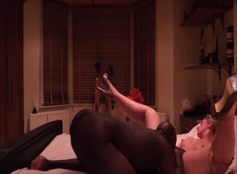 Wife Cums Hard With Black Bull