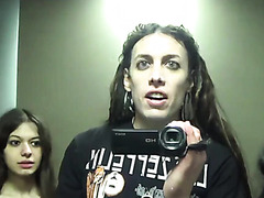 Amateur Teens Had A Risky FFM In The Elevator POV