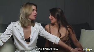 FFM Anger:anger A Diminutive Babe Learns How To Be A Bisexual Atch From Her MILF Girlfriend
