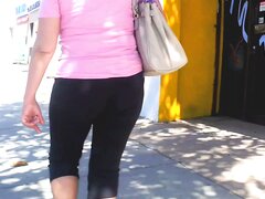Milf Street Follow Black Tight Stretch Pants