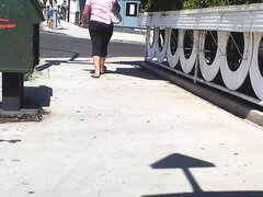Milf Street Follow Black Tight Stretch Pants