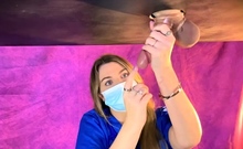 Kittybegood   Hot Blonde Nurse Drains Big Cock And Balls In