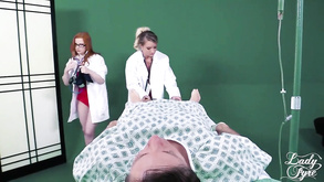 Naughty Nurses Handjob