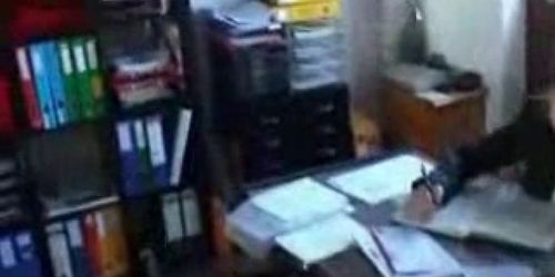 Blowjob At The Office