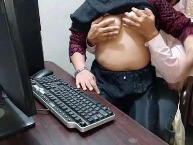 Desi Uber Sexy Girl Gets Her Indian Office Fuck Fest Interrupted By Boss’s Hard On