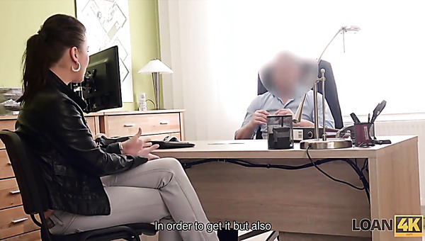 Kinky Man Fucks Young Brunette After Licking Her Ass In The Office