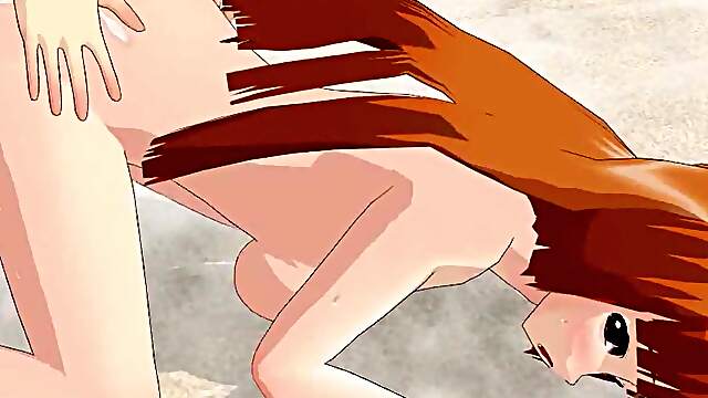 Redheaded Siren In A Skimpy Bikini Gets Pounded Outdoors